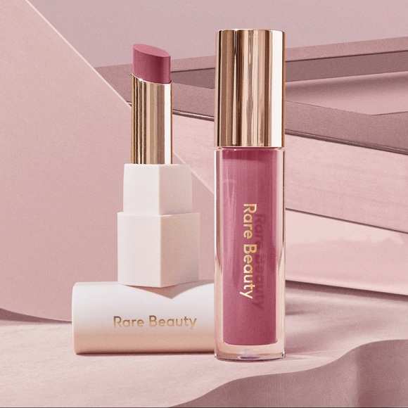 Rare Beauty Limited Edition Lip Set Mini Mauve
